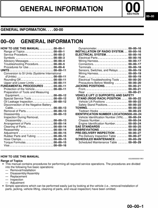 Product picture 2000-2004 Mazda Protege Service Manual